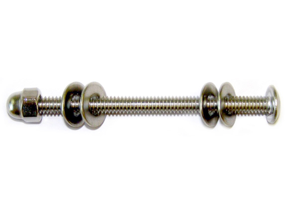 through-bolt in silver